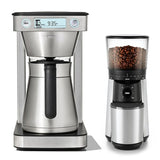 12-Cup Coffee Maker with Podless Single-Serve Function & Conical Burr Coffee Grinder Bundle C2