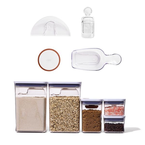 8-Piece POP Container Baking Set & POP 4-Piece Baking Set Bundle R8