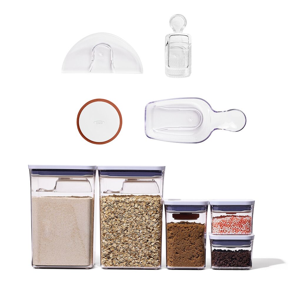 8-Piece POP Container Baking Set & POP 4-Piece Baking Set Bundle R8