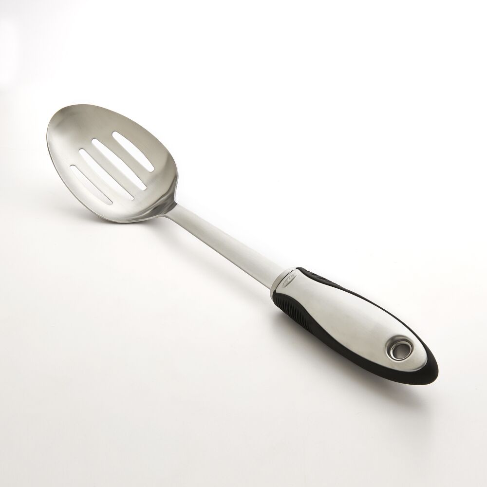 Steel Slotted Spoon S8