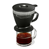 Pour Over Coffee Maker with Water Tank - Matte Black R9