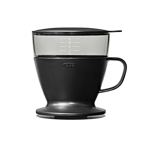 Pour Over Coffee Maker with Water Tank - Matte Black R9