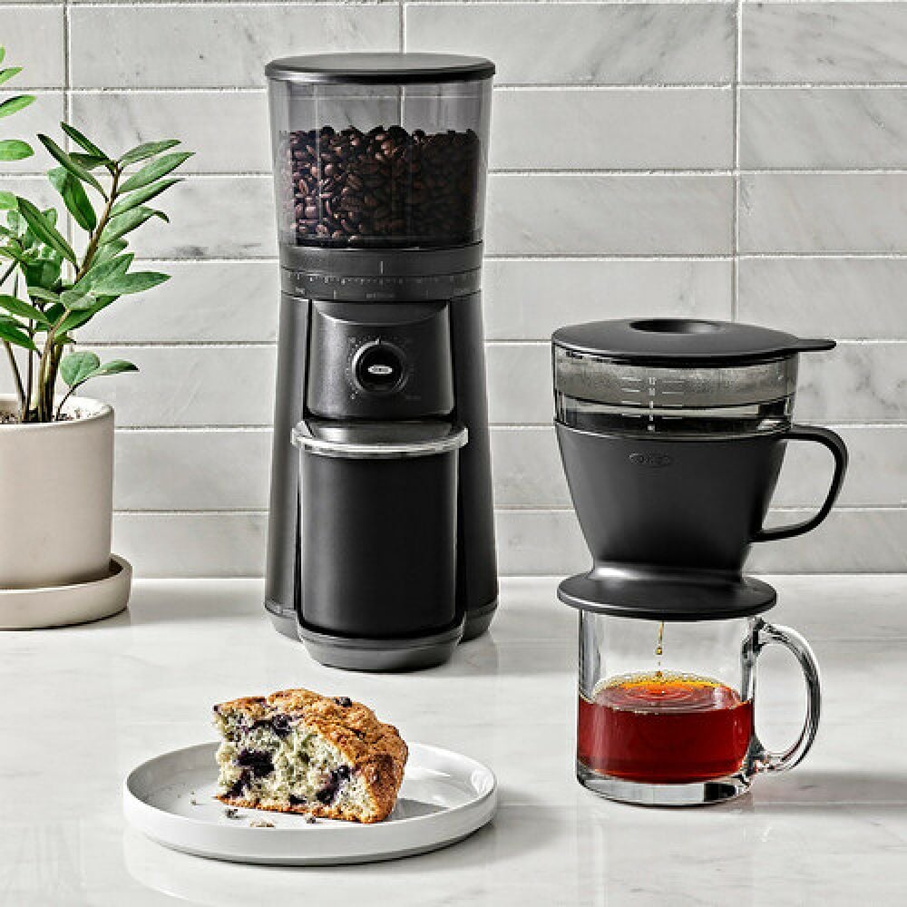 Pour Over Coffee Maker with Water Tank - Matte Black Z3