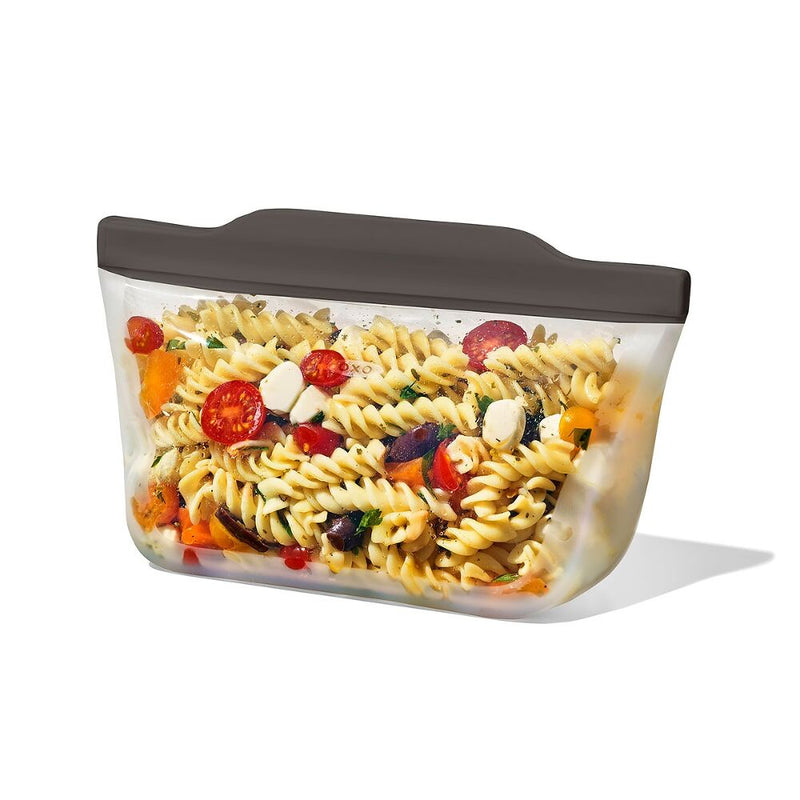 Outdoor Silicone Reusable Stand Up Bag Quart (32 oz) B1