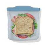 Silicone Reusable Bag  Sandwich (28 oz) - Ocean Blue S9