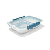 Prep & Go 4.1-Cup Divided Container - Ocean Blue E9