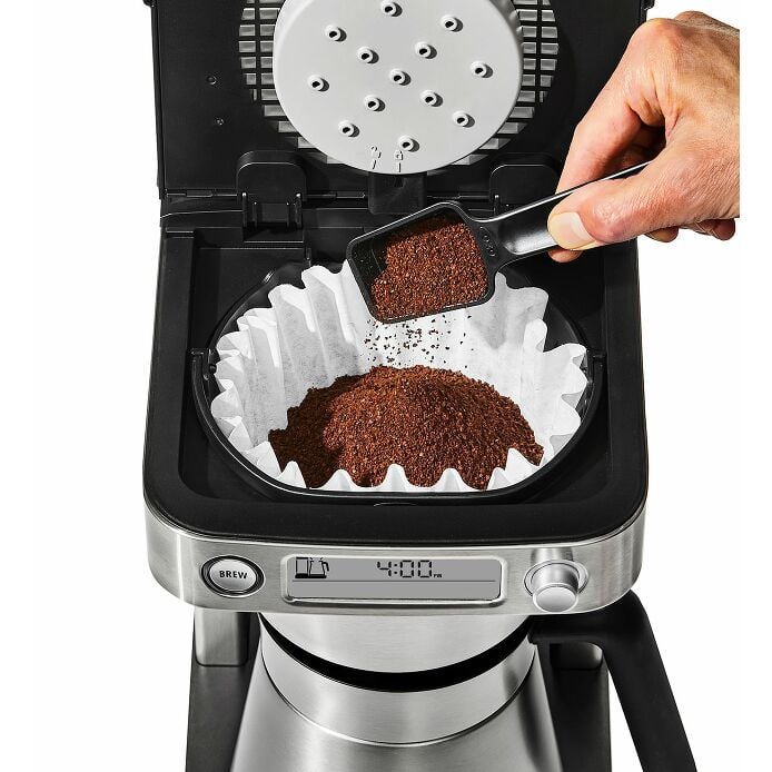 12-Cup Coffee Maker with Podless Single-Serve Function W3