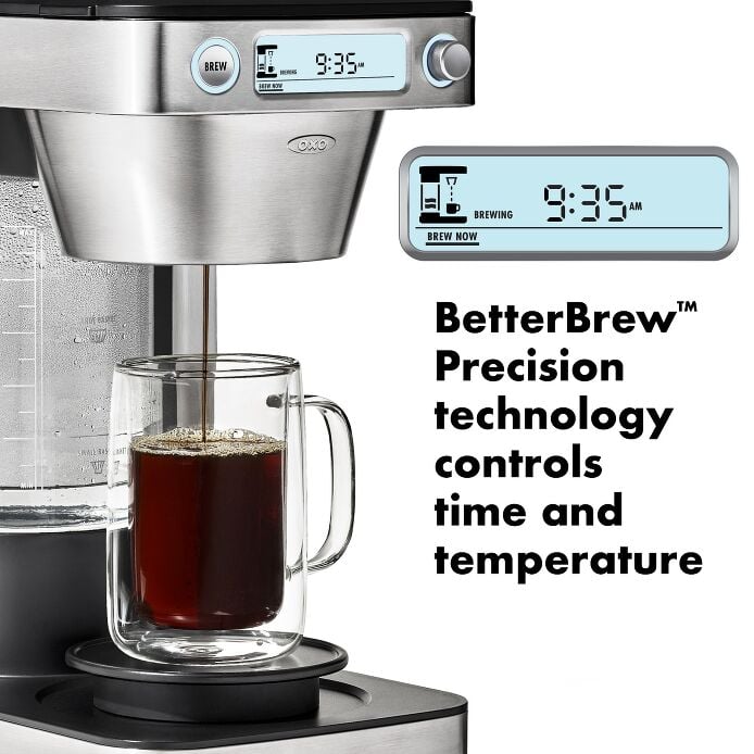 12-Cup Coffee Maker with Podless Single-Serve Function W3