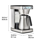 12-Cup Coffee Maker with Podless Single-Serve Function W3