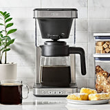 8-Cup Coffee Maker with Podless Single-Serve Function and Glass Carafe R5
