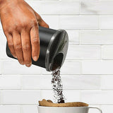 Replacement Coffee Grounds Container for Conical Burr Coffee Grinder - Matte Black K5