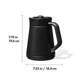 Replacement Carafe for 9-Cup Coffee Maker, Matte Black C6