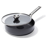 Ceramic Professional Non-Stick 3-Quart Sauté Pan with Lid S5