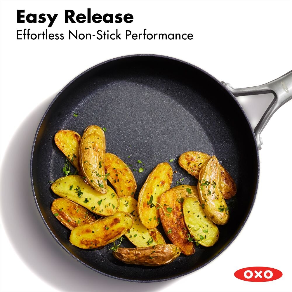 Ceramic Professional Non-Stick 3-Quart Sauté Pan with Lid S5