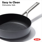 Ceramic Professional Non-Stick 3-Quart Sauté Pan with Lid S5