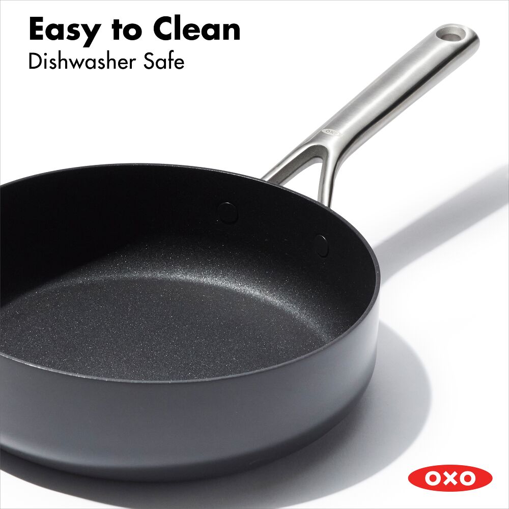 Ceramic Professional Non-Stick 3-Quart Sauté Pan with Lid S5