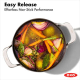 Ceramic Professional Non-Stick 5QT Stock Pot with Lid K3