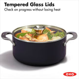 Ceramic Professional Non-Stick 5QT Stock Pot with Lid K3