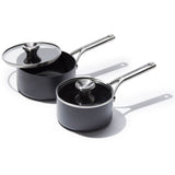 Ceramic Professional Non-Stick 4-Piece Saucepan Set (1.7 Qt & 2.3 Qt) G4
