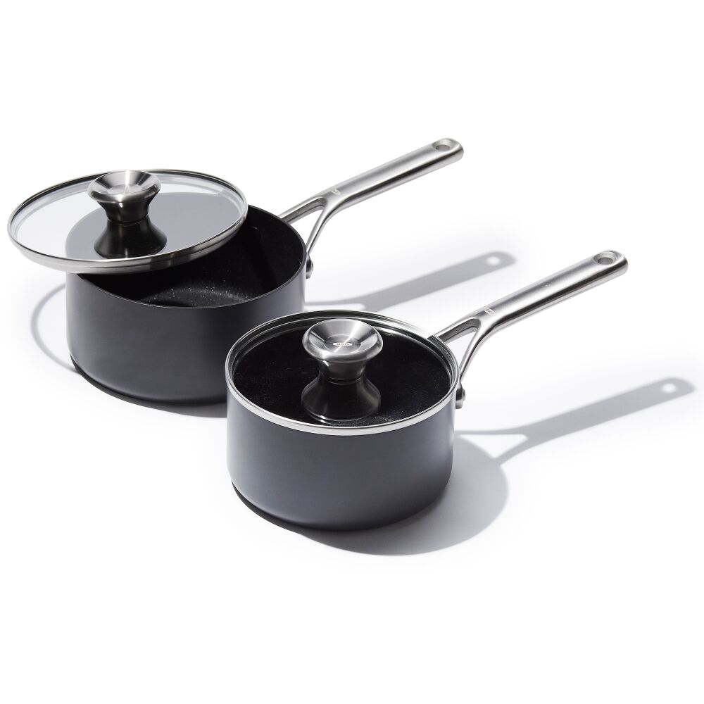 Ceramic Professional Non-Stick 4-Piece Saucepan Set (1.7 Qt & 2.3 Qt) G4