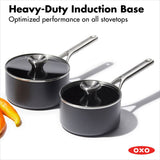 Ceramic Professional Non-Stick 4-Piece Saucepan Set (1.7 Qt & 2.3 Qt) G4