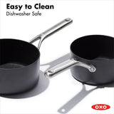 Ceramic Professional Non-Stick 4-Piece Saucepan Set (1.7 Qt & 2.3 Qt) G4