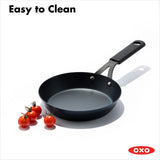 Carbon Steel Obsidian Series 8-Inch Frypan with Silicone Sleeve Z7