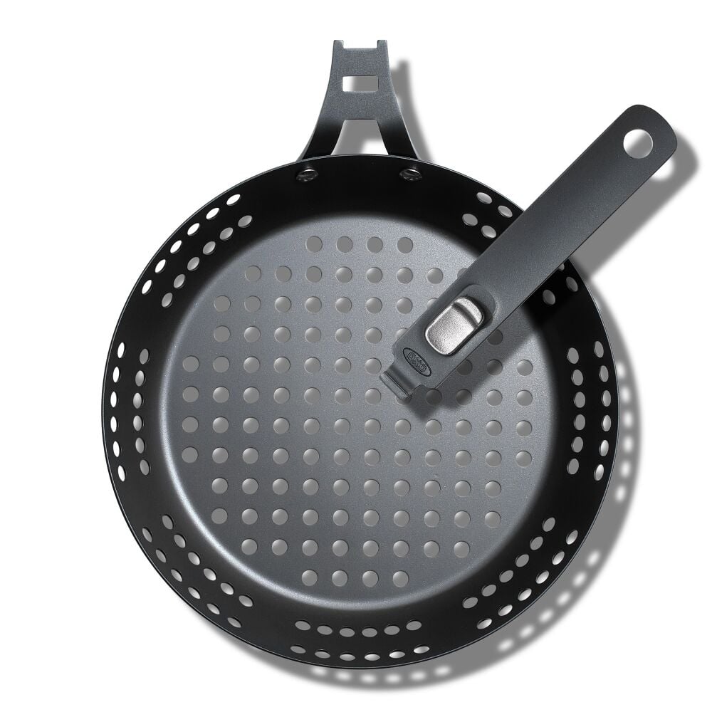 Outdoor 10" Perforated Carbon Steel Pan K3