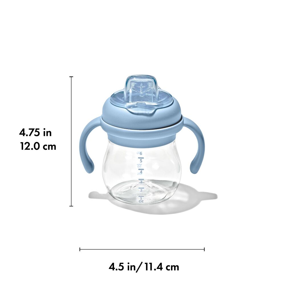 Transitions 6 Oz Soft Spout Sippy Cup with Removable Handles U5