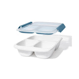 Prep & Go 4.1-Cup Divided Container - Ocean Blue E9