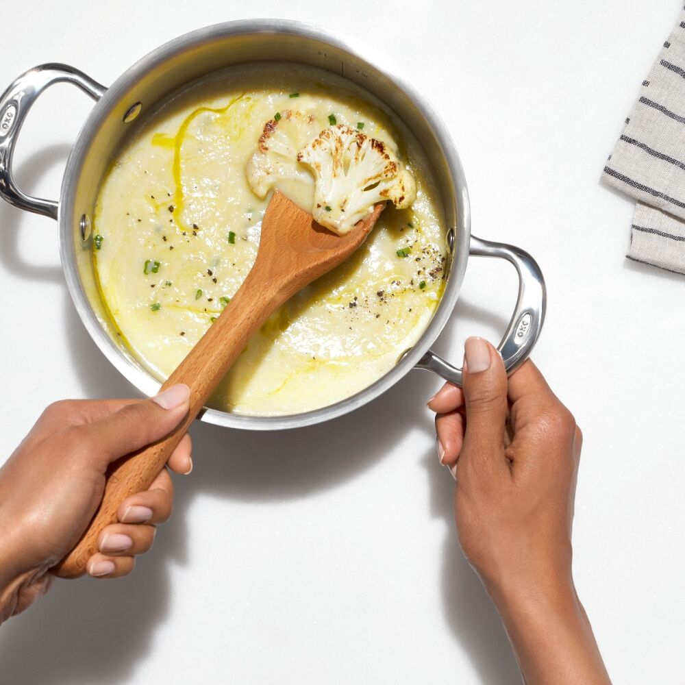 Wooden Large Spoon X1