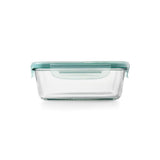 Smart Seal 3.5 Cup Glass Rectangle Container - Teal A7