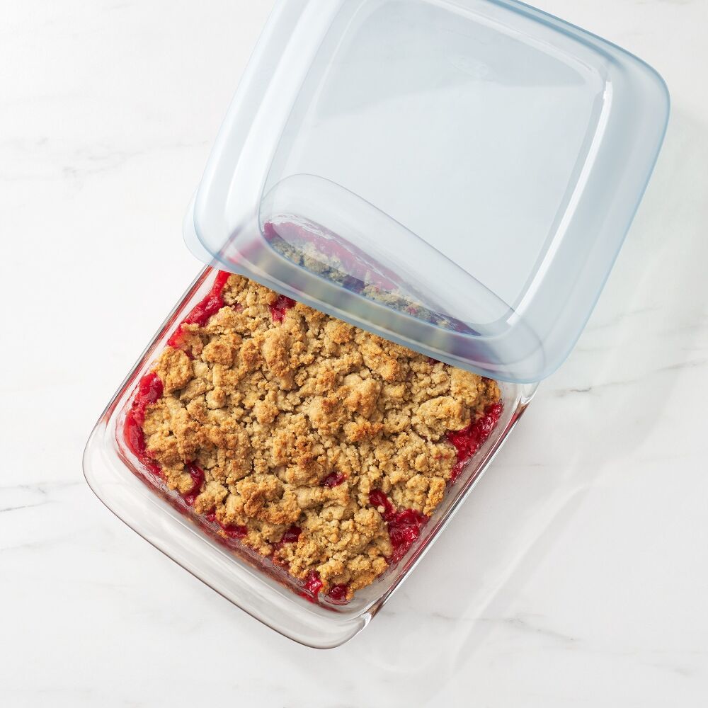 Glass Baking Dish with Lid (2.0 Qt) C6