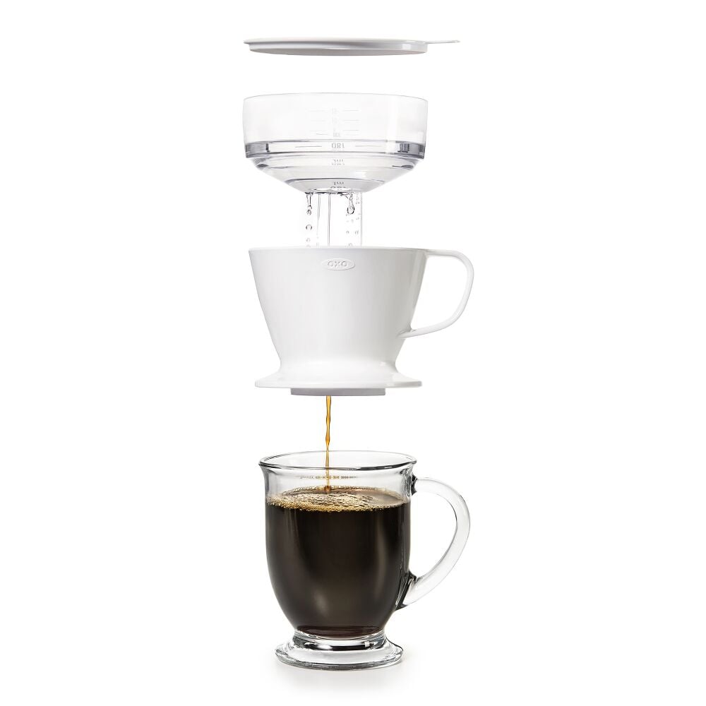 Pour-Over Coffee Maker with Water Tank B7