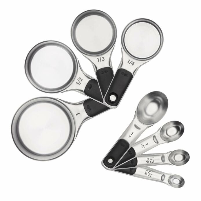 Stainless Steel Measuring Cups and Spoons Set Z8