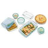14-Piece Glass Bake, Serve & Store Set X7