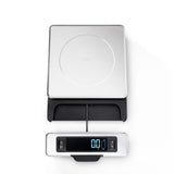 11 lb Stainless Steel Food Scale with Pull out Display L6