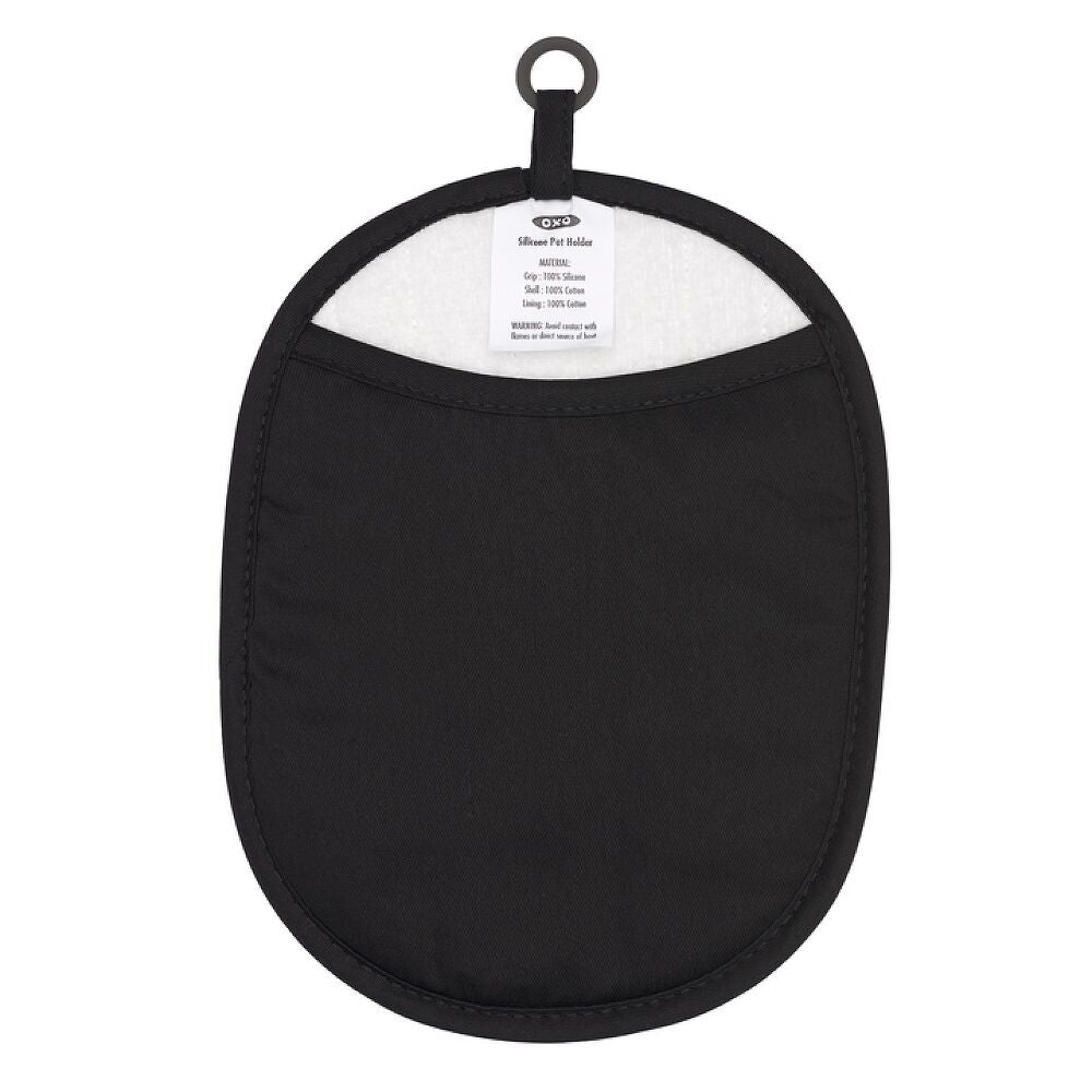 Silicone Pot Holder - Black N6
