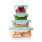 OXO Good Grips 12 Piece Smart Seal Glass Container Set K0