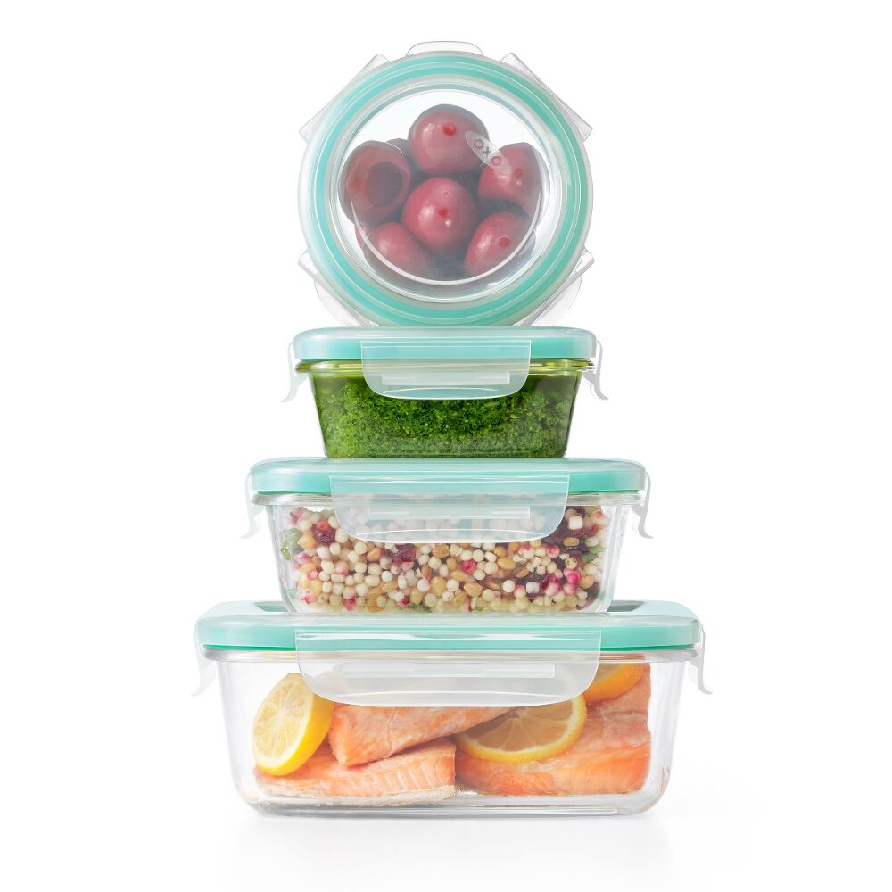 OXO Good Grips 12 Piece Smart Seal Glass Container Set K0