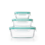 OXO Good Grips 12 Piece Smart Seal Glass Container Set K0