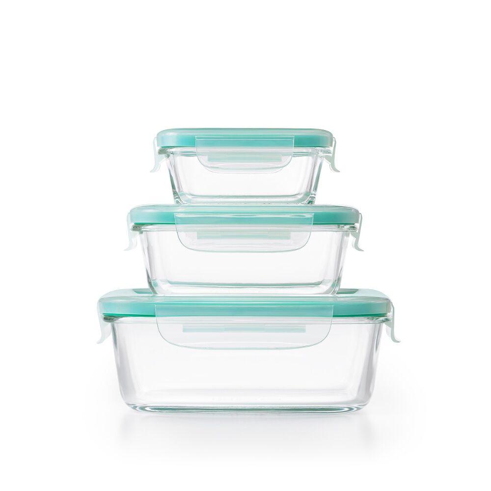 OXO Good Grips 12 Piece Smart Seal Glass Container Set K0