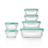 OXO Good Grips 12 Piece Smart Seal Glass Container Set K0