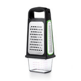Etched Box Grater With Removable Zester J2