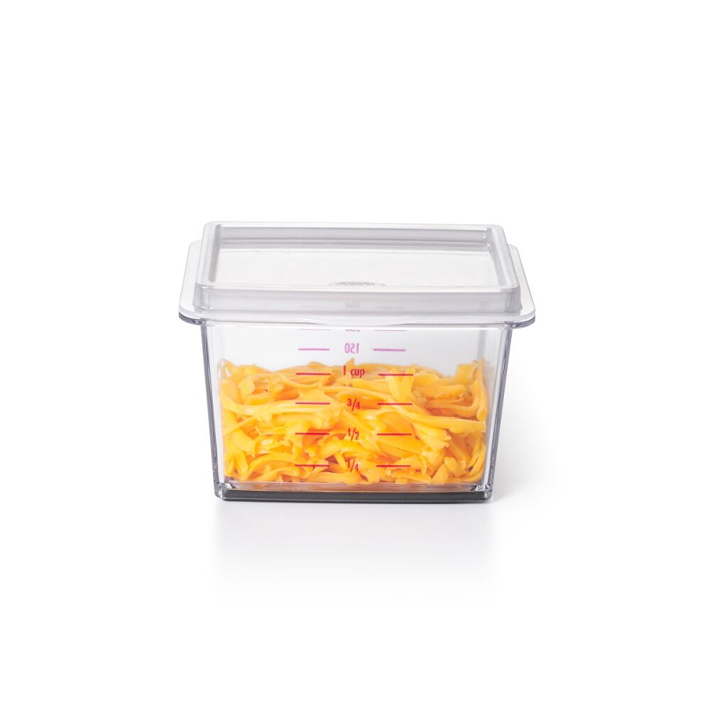 Etched Box Grater With Removable Zester J2