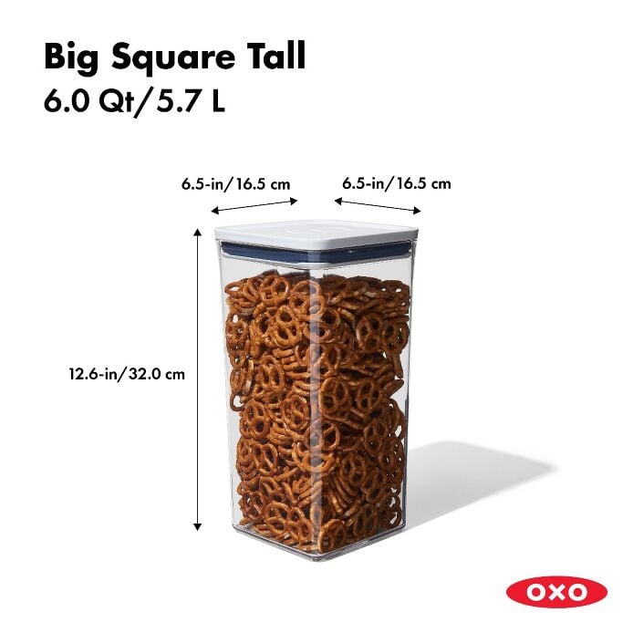 POP Container - Big Square Tall (6.0 Qt.) O9