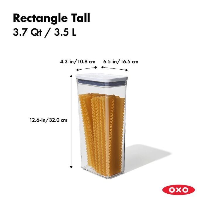 POP Container - Rectangle Tall (3.7 Qt.) U8