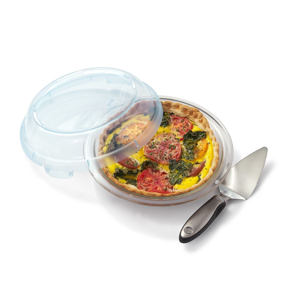 9-in Pie Plate with Lid D2
