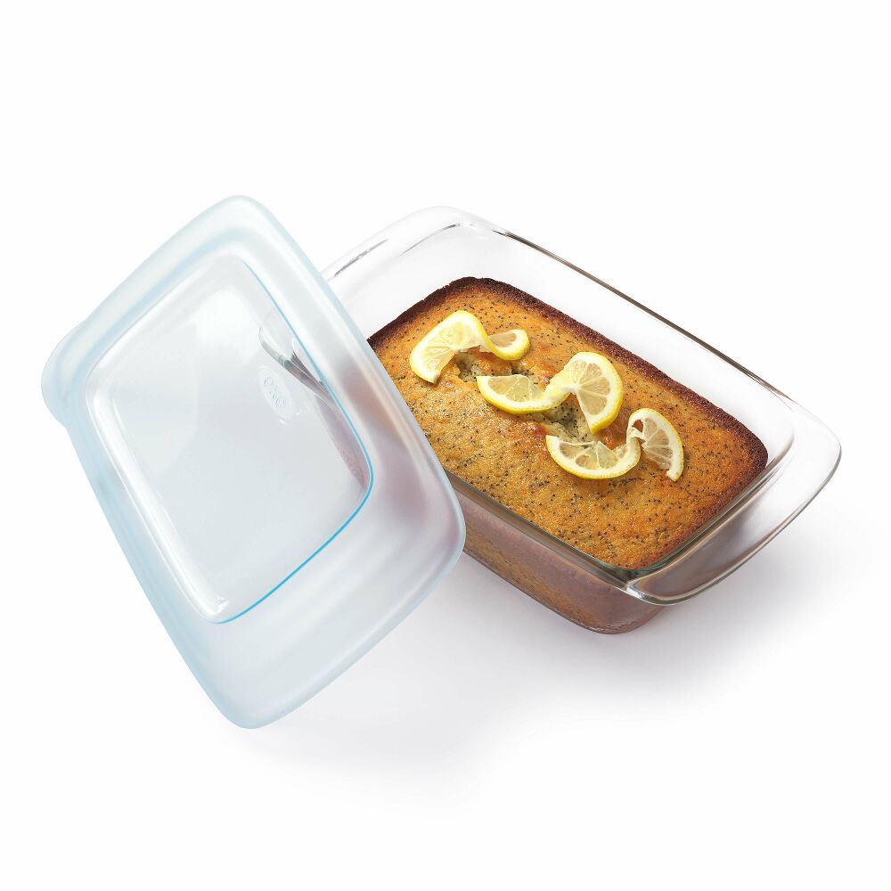 1.6 Qt Loaf Baking Dish with Lid E4