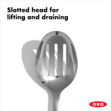 Stainless Steel Slotted Spoon U9